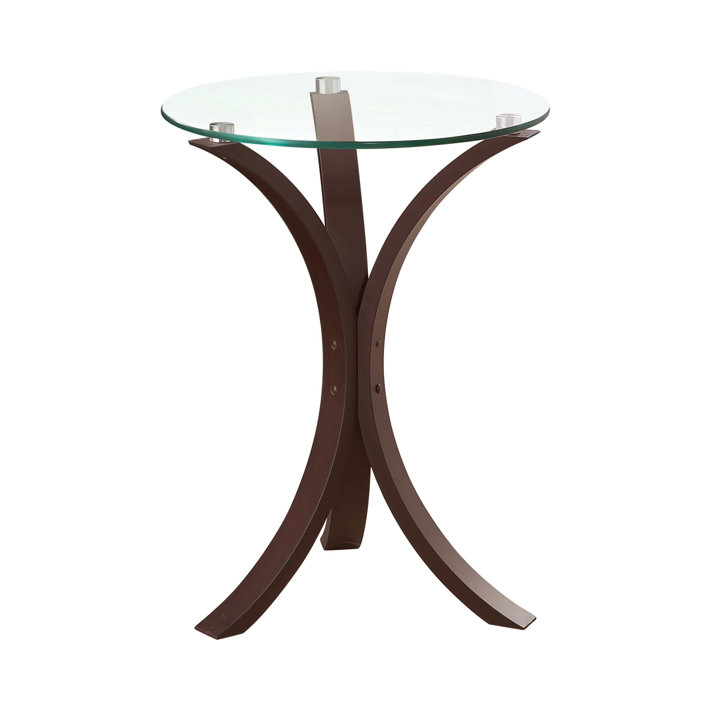 Pedro Expandable C-Shaped Sofa Side Table Weathered Grey