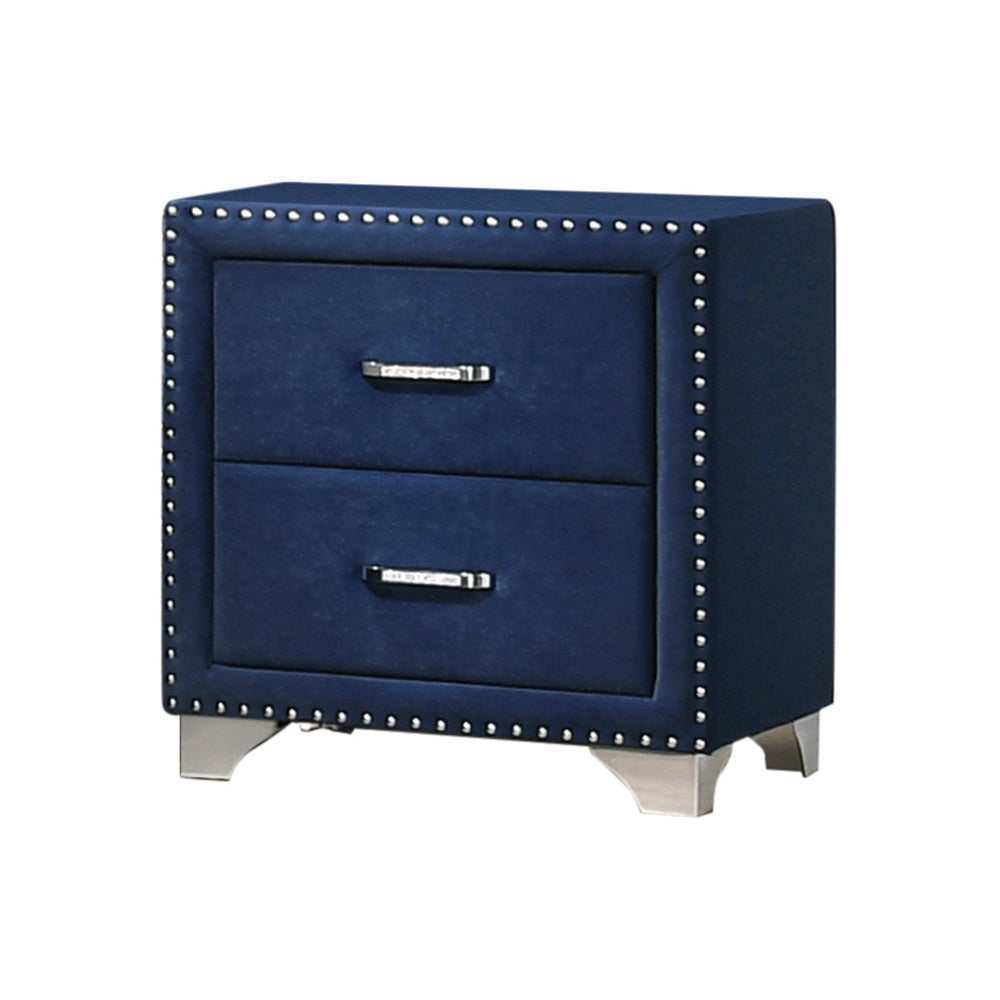 Melody 4-piece Eastern King Bedroom Set Pacific Blue