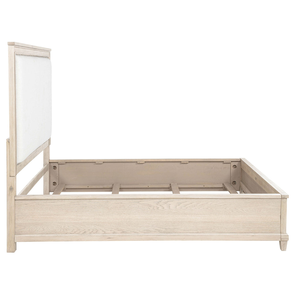 Pembroke 66-inch Eastern King Panel Bed Washed Oak