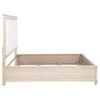 Pembroke 66-inch Eastern King Panel Bed Washed Oak
