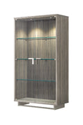 ESF Furniture - Volare 2 Door China in Grey - VOLARECHINAGREY
