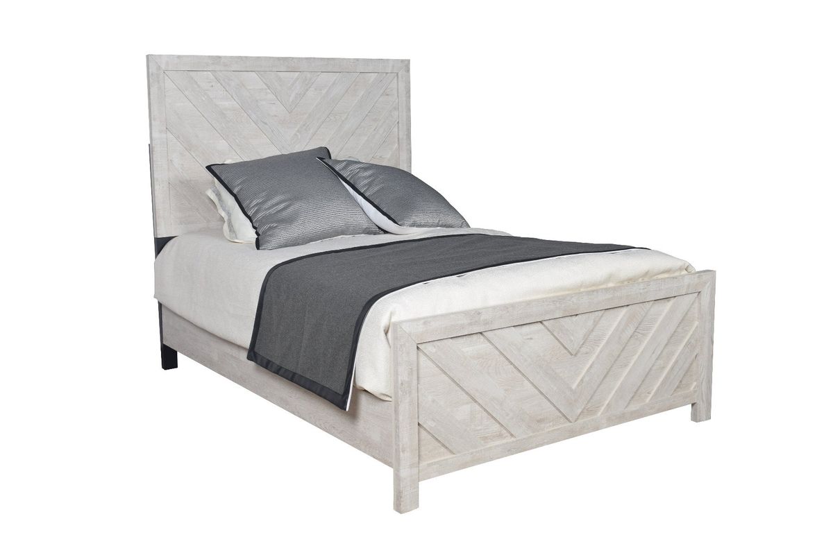 Galaxy Home Denver Full Bed in Rustic Oak