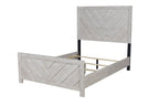 Galaxy Home Denver Full Bed in Rustic Oak