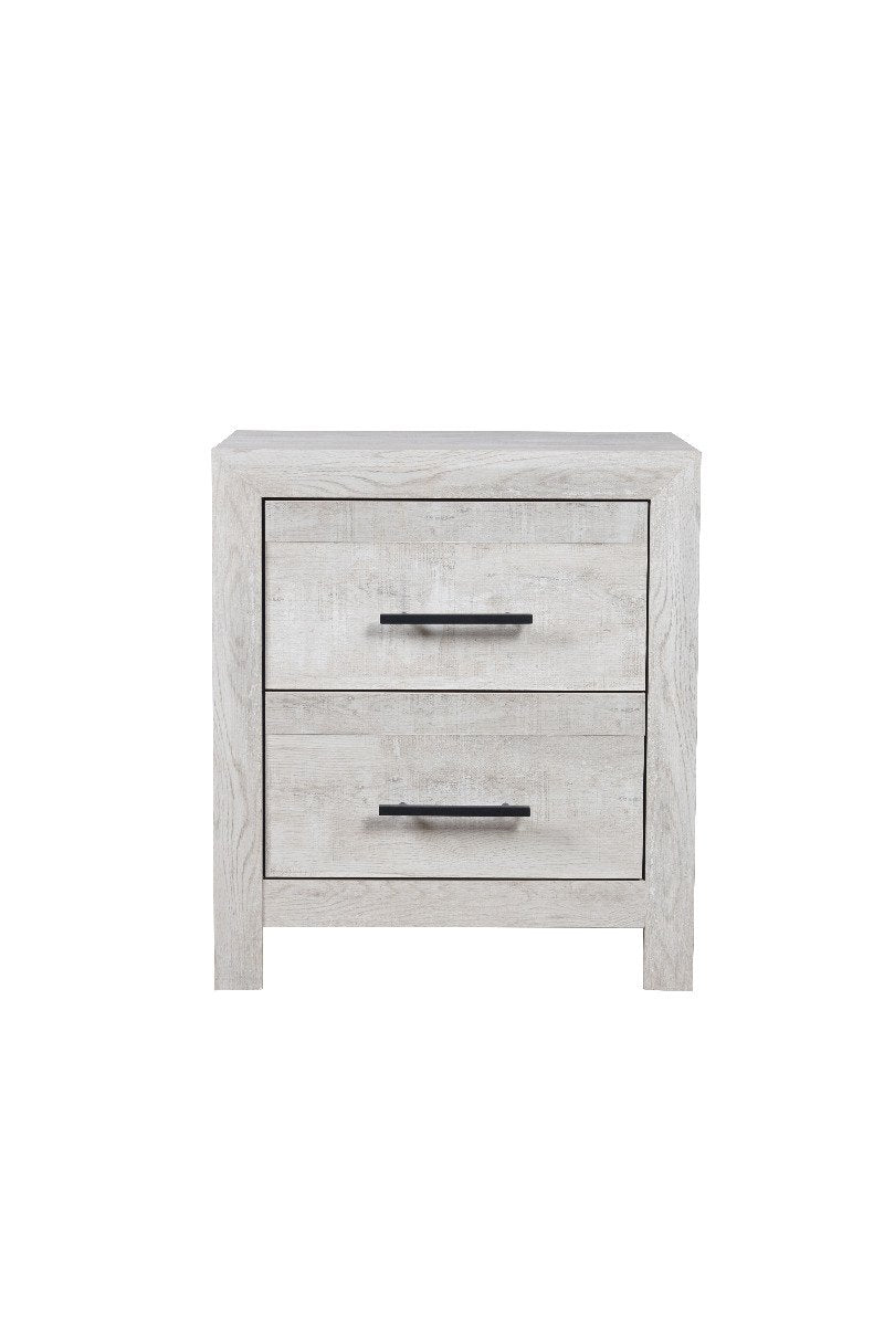 Galaxy Home Denver Nightstand Rustic Oak