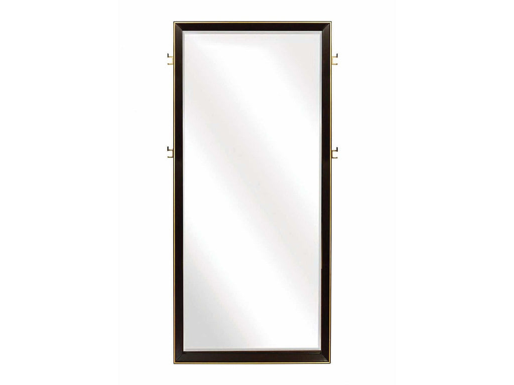 Durango 80-inch Standing Floor Mirror Smoked Peppercorn