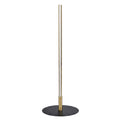Dimond Black LED Table Lamp with On/Off Switch Round Metal Base