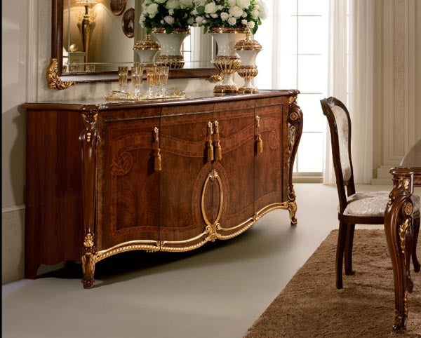 ESF Furniture - Arredoclassic Italy Donatello 4-Door Buffet - DONATELLOBUFFET