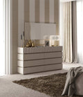 ESF Furniture - Marina Double Dresser with Mirror- MARINADDRESSER-MIRROR
