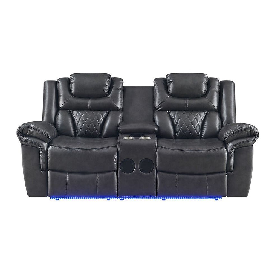 Party Time Grey — Loveseat only