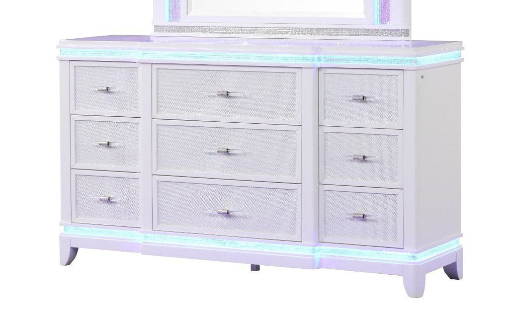Galaxy Home Opium Dresser in White