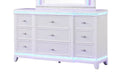 Galaxy Home Opium Dresser in White
