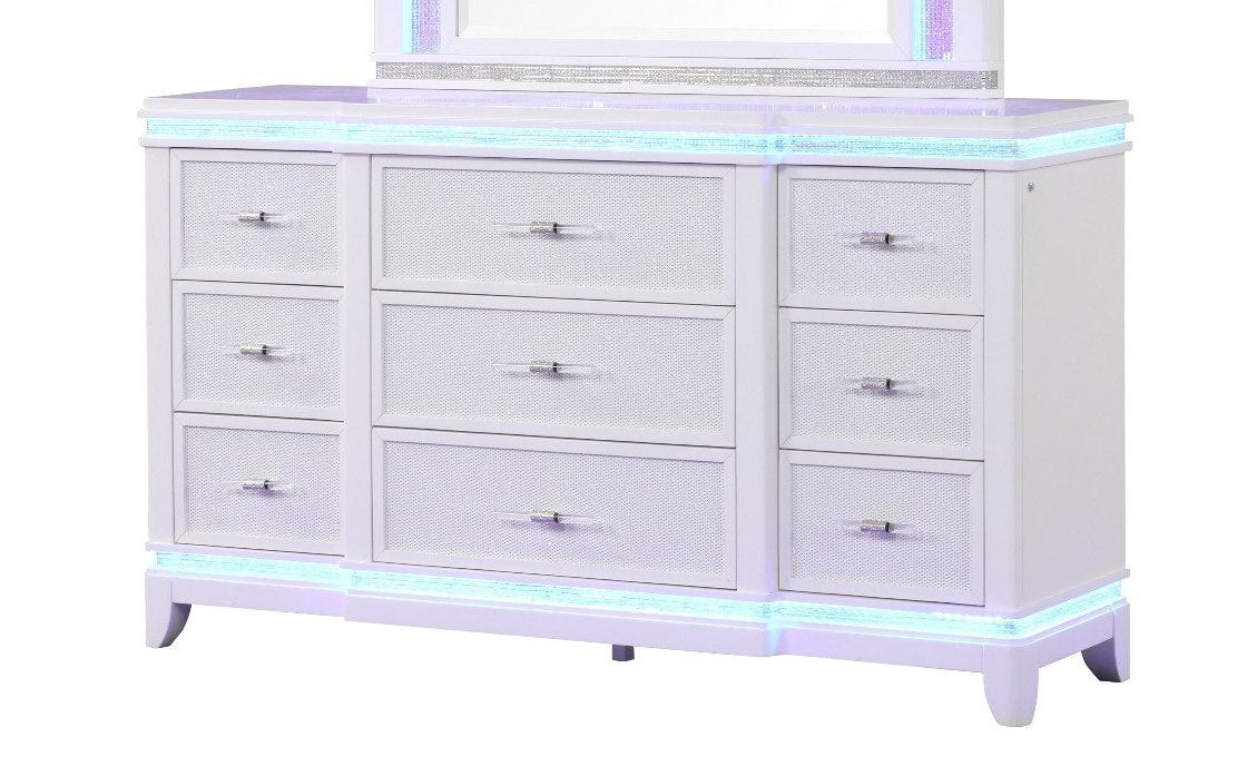 Galaxy Home Opium Dresser in White