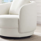 Dylan Beige Boucle Lounge Chair
