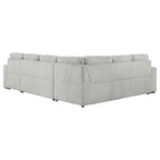 Devonshire Sleeper Sectional Sofa Storage Chaise Camel