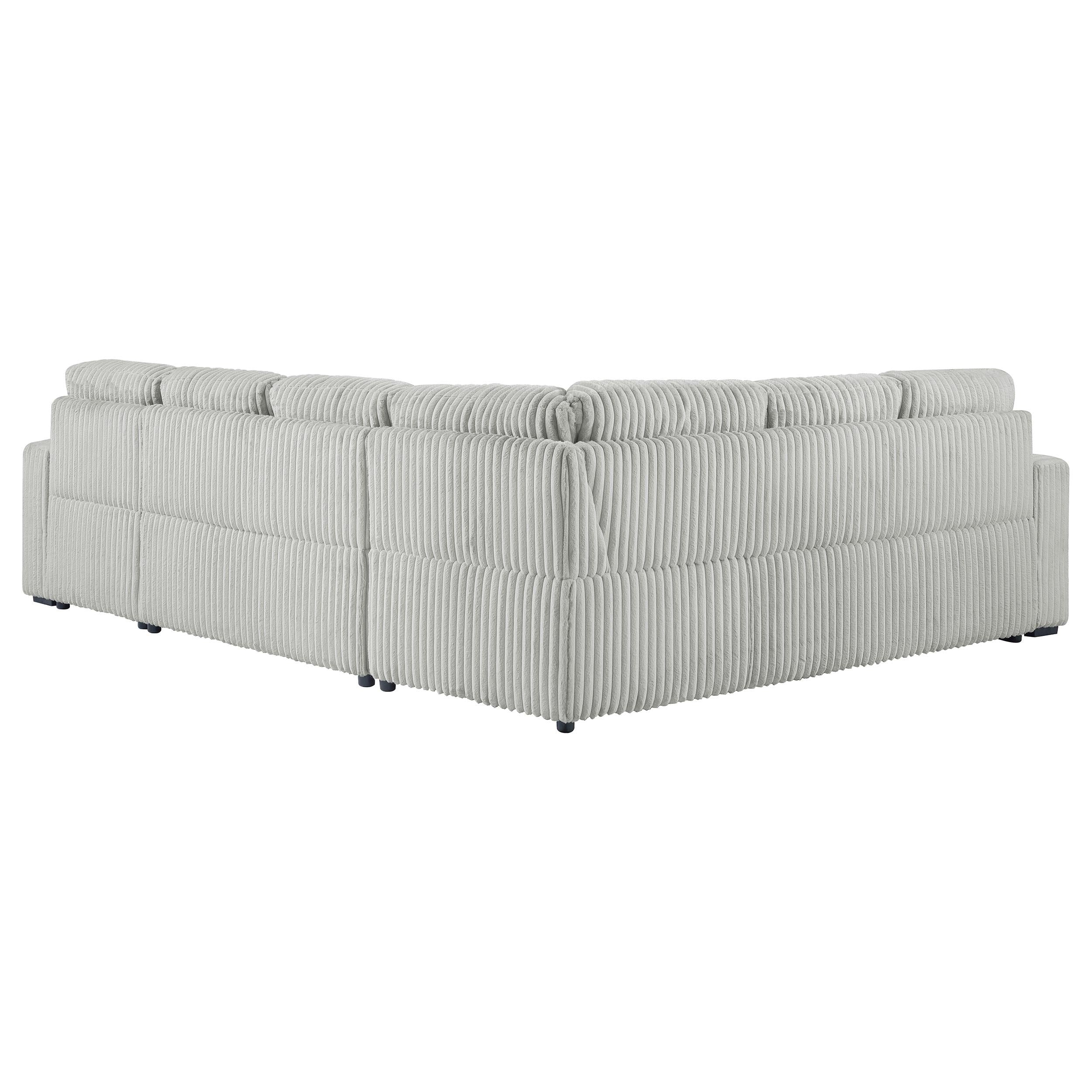 Devonshire Sleeper Sectional Sofa Storage Chaise Camel