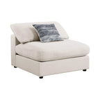 Serene 6-piece Upholstered Modular Sectional Sofa Beige