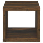 Frisco Square Engineered Wood Coffee Table Dark Pine