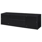 Winfield 60-inch 2-door TV Stand Media Console Black