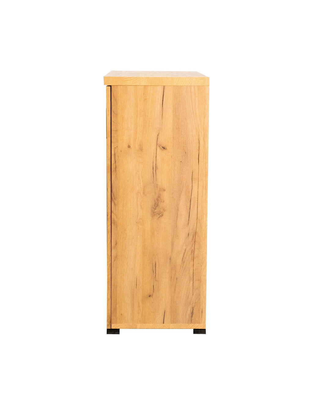 Bristol 6-shelf Engineered Wood Shoe Cabinet Golden Oak