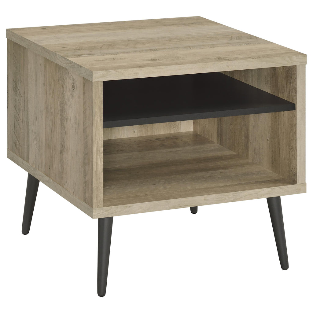 Welsh 1-drawer Engineered Wood Coffee Table Distressed Pine