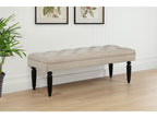 Marsha 52-inch Upholstered Entryway Accent Bench Latte