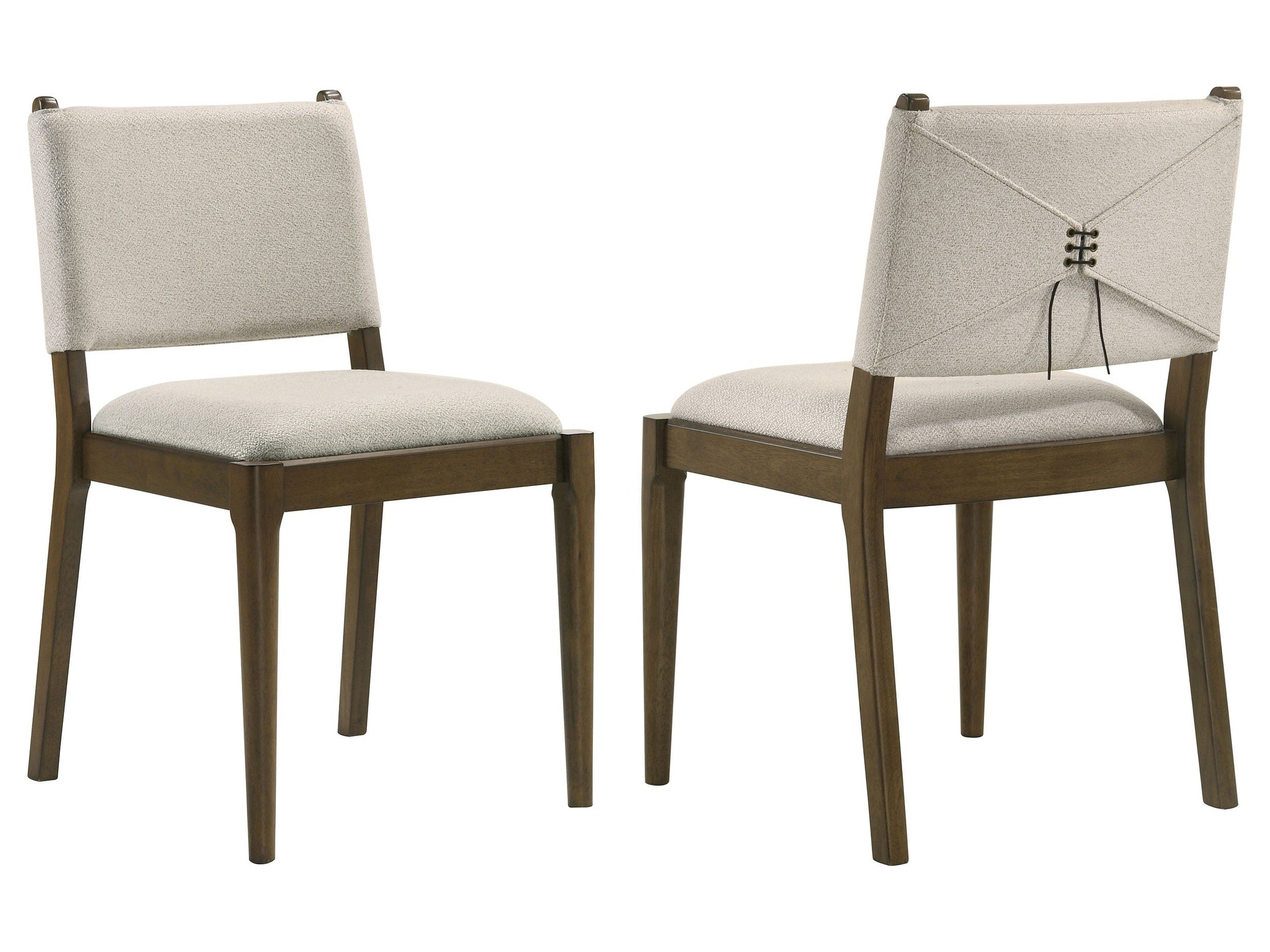 Ottowa Upholstered Counter Side Chair Brown (Set of 2)