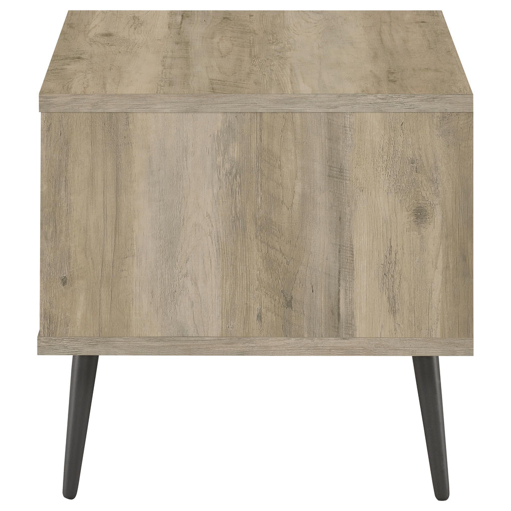 Welsh 1-drawer Engineered Wood Coffee Table Distressed Pine
