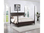 Emberlyn Wood Queen Poster Bed Brown
