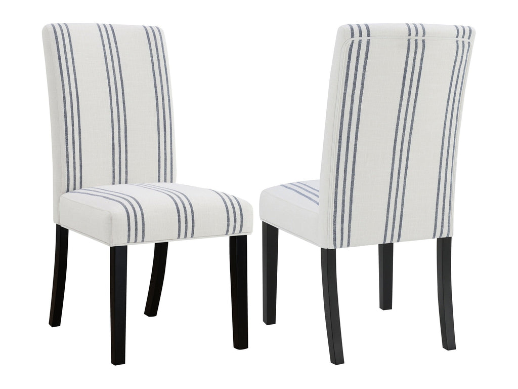 Herran Upholstered Dining Side Chair Beige (Set of 2)