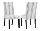 Herran Upholstered Dining Side Chair Beige (Set of 2)