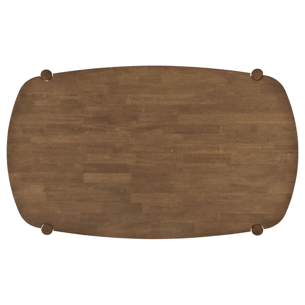 Dortch Oval 63-inch Solid Wood Dining Table Walnut