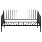 Newbury Metal Twin Daybed Bed Frame Matte Black