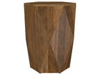 Zalika Hexagonal Solid Mango Wood Coffee Table Natural