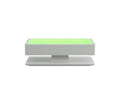 Galaxy Home Emma Coffe Table in White