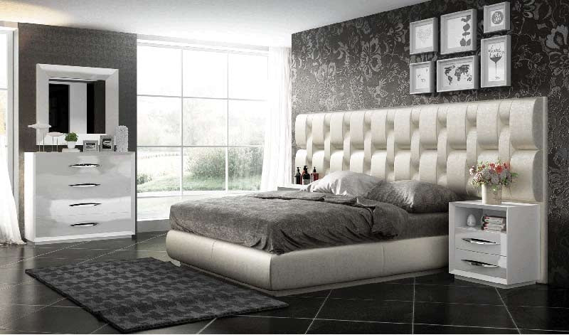 ESF Furniture - Franco Spain Emporio 3 Piece Queen Bedroom Set - EMPORIOQB-3SET