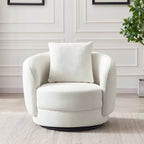 Dylan Beige Boucle Lounge Chair