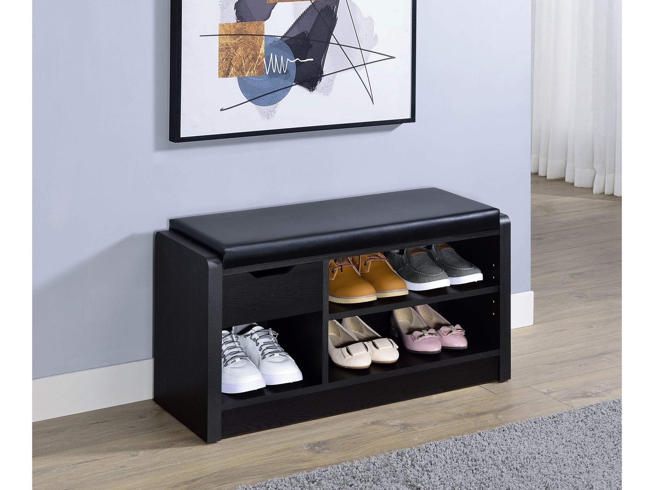 Arrington Storage Bench White Oak