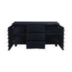 Stanton 3-drawer Sideboard Buffet Storage Cabinet Black