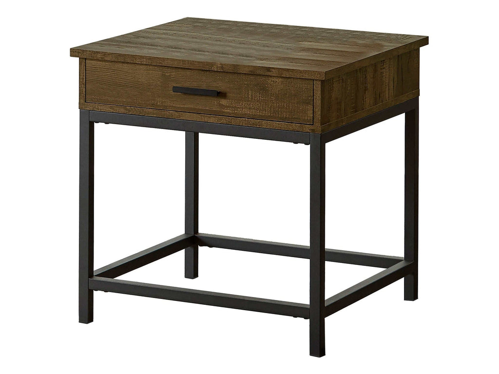 Byers Engineered Wood Lift Top Coffee Table Brown Oak