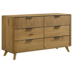Bennett 4-piece Eastern King Bedroom Set Light Oak