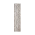 Alejo 2-door Engineered Wood Tall Cabinet Grey Driftwood