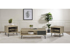 Welsh 1-drawer Engineered Wood Coffee Table Distressed Pine