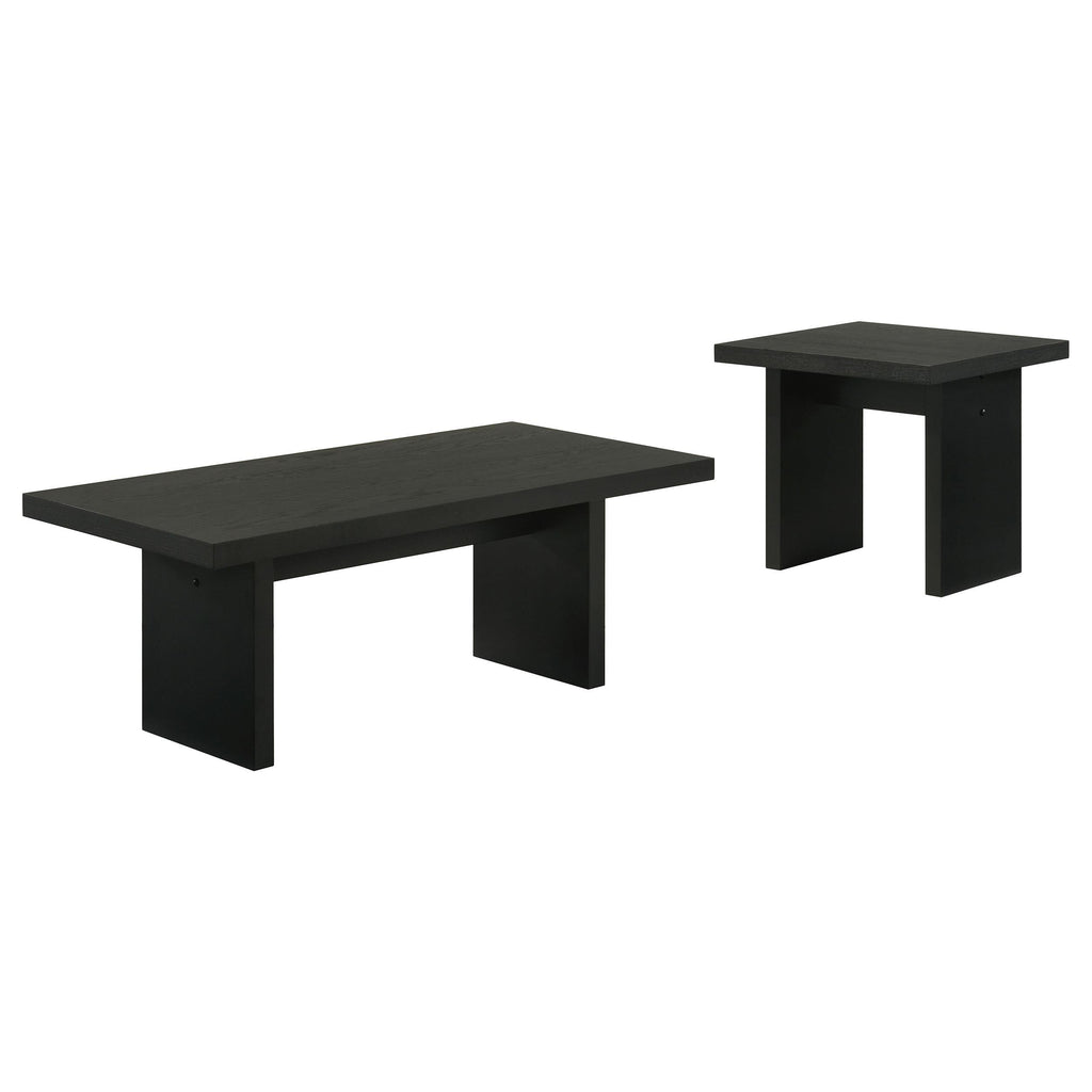 Decker Square Occasional Side End Table Natural Oak