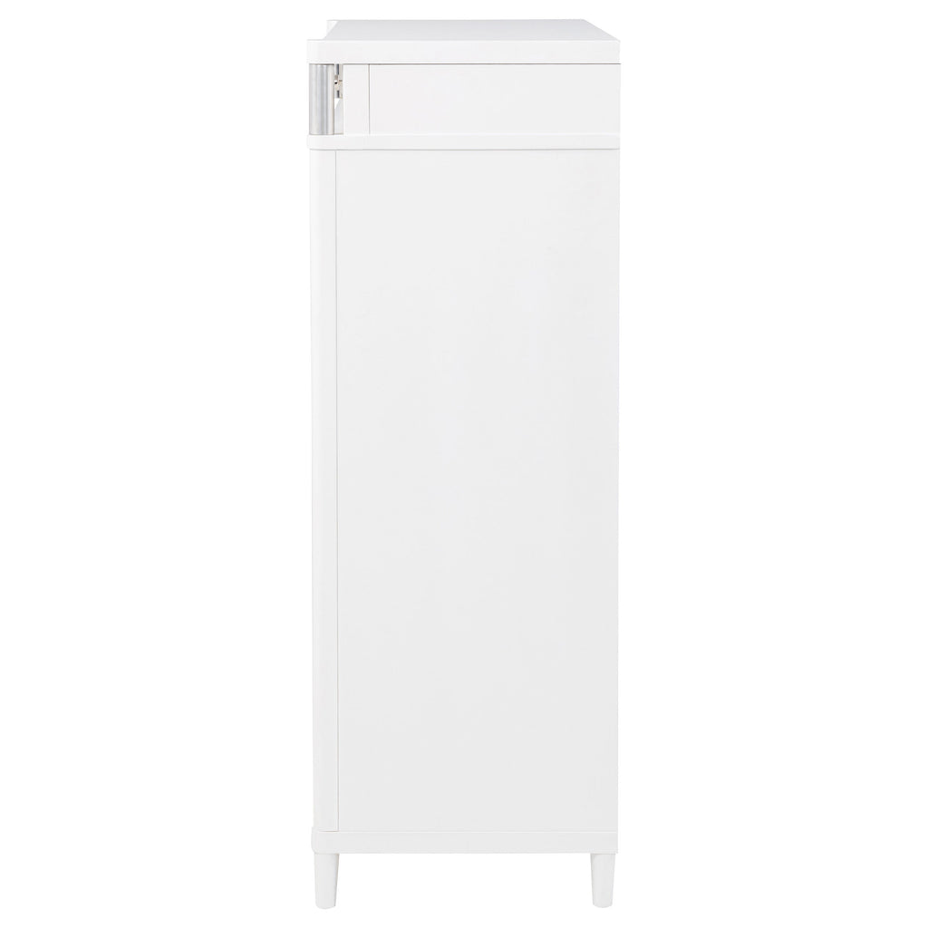 Gracemont 5-drawer Bedroom Chest of Drawers White