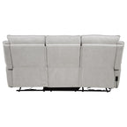 Sylmar 2-piece Chenille Power Reclining Sofa Set Dove Grey