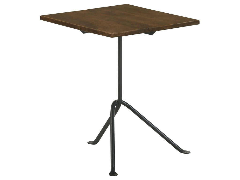 Noemie Round Marble Top Accent Side Table White and Gunmetal
