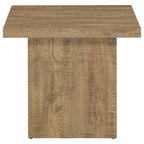 Devar Square Engineered Wood Coffee Table Mango Brown