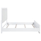 Gracemont 57-inch Eastern King Panel Bed Grey and White