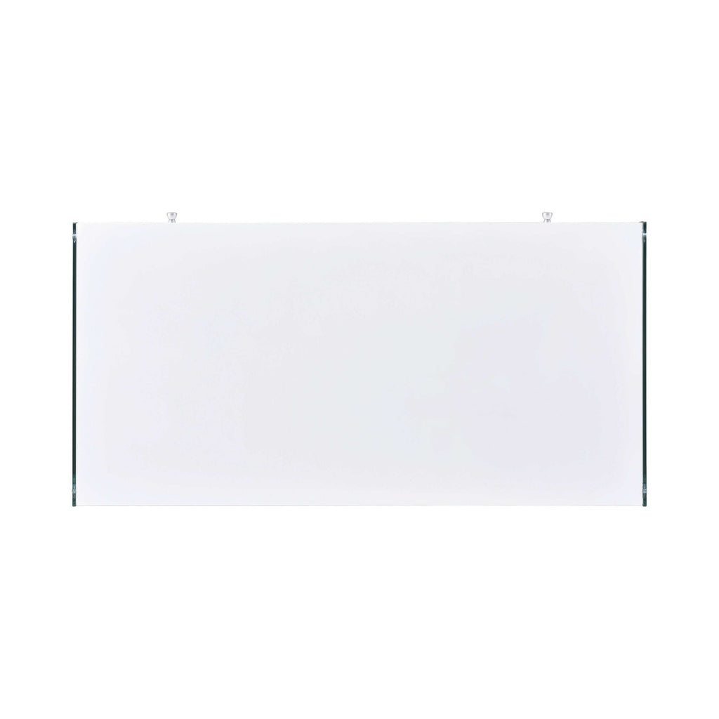 Dobrev 48-inch 2-drawer Writing Desk White High Gloss