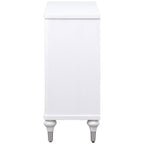 Cardella 2-door Mandala Accent Cabinet Distressed White